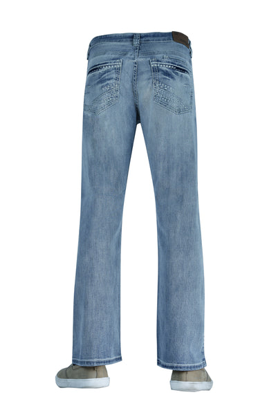 Flypaper Men's Bootcut Stretch Fashion Jeans Regular Fit